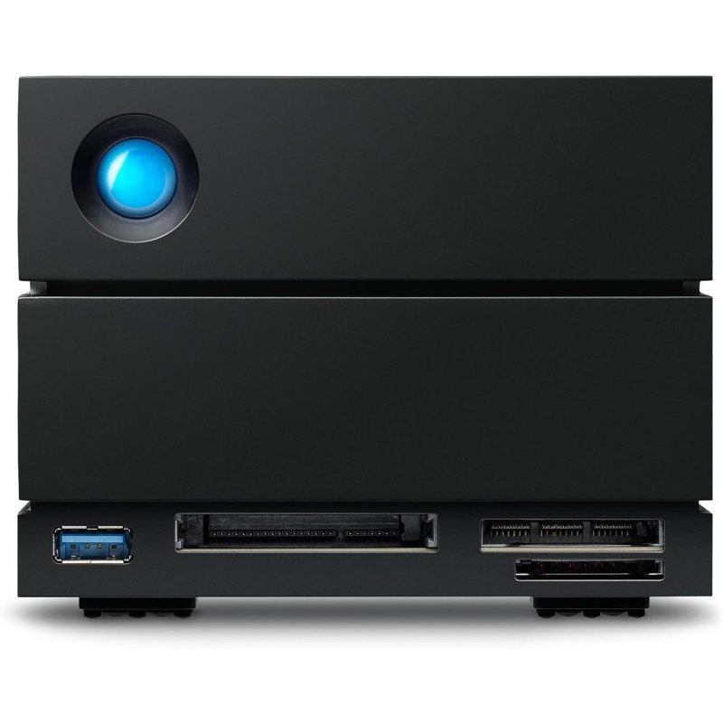 Detalle de LaCie 2BIG DOCK 32TB Thunderbolt 4/USB-C: rendimiento y expansión para creadores modernos