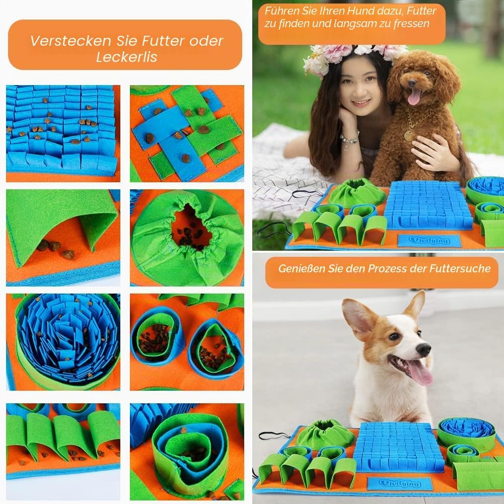 Thumbnail 3 de Vivifying Schnüffelteppich Hunde 66x42 cm