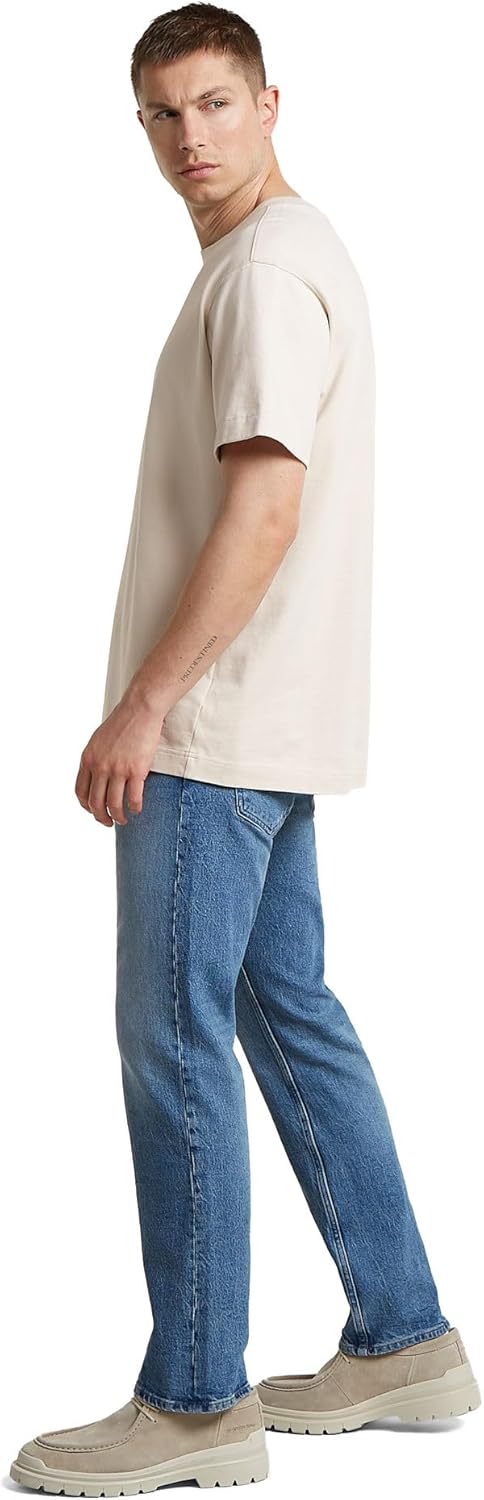 Detalle 2 de G-Star RAW Herren Jeans Mosa Straight Jeans – zeitlose Gerade Passform