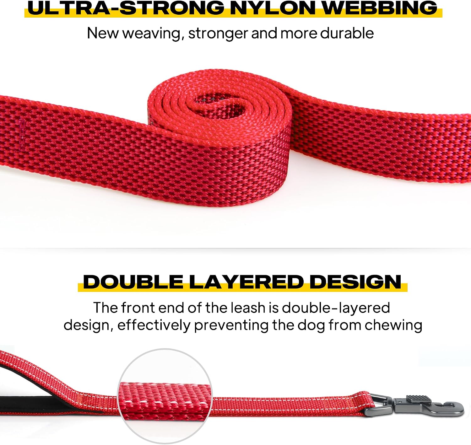 Detalle de Fida Heavy Duty Dog Lead, 1.2m control