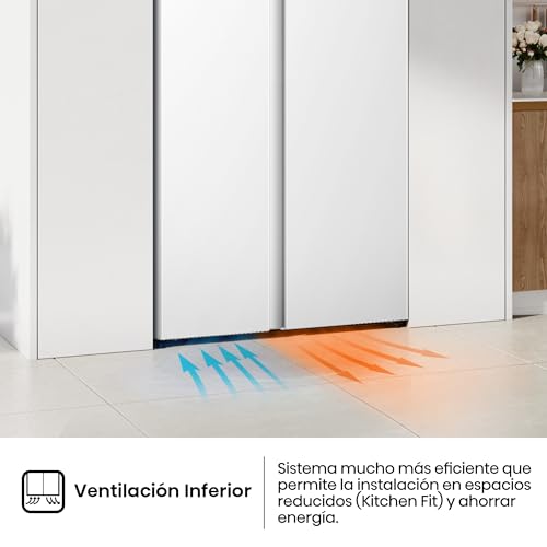 Thumbnail 6 de Hisense RS3P538NEWE: Frigorífico Americano Side By Side, Kitchen Fit y Multi Air Flow