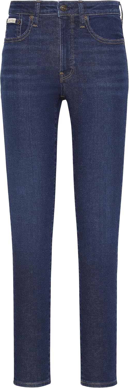 Thumbnail 6 de Calvin Klein Women's Mid Rise Skinny Blue Orbit Jeans