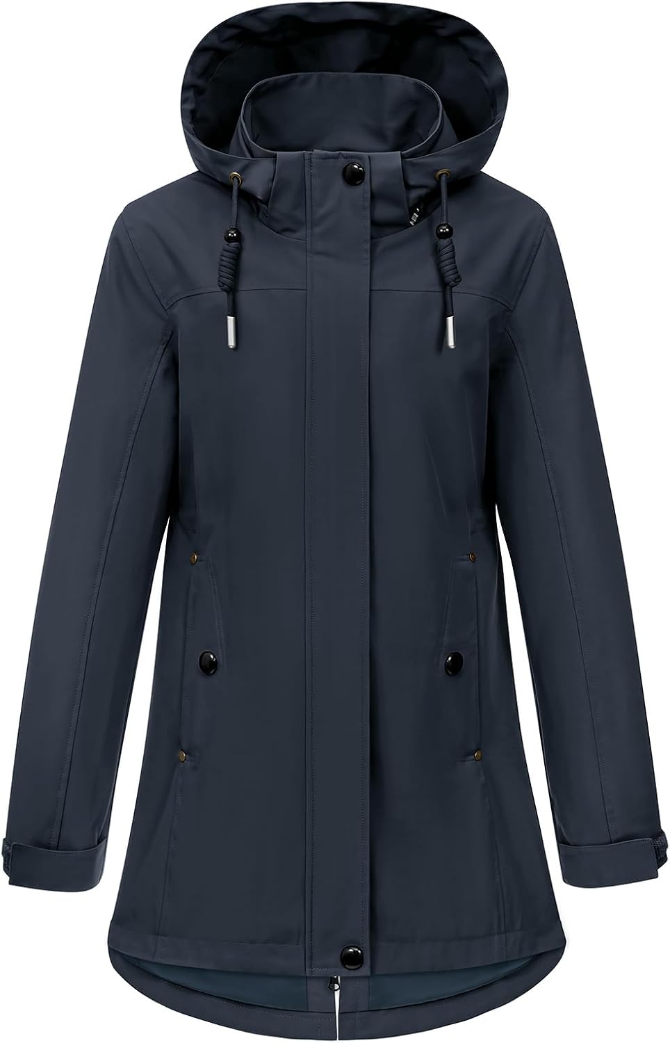Thumbnail 6 de Heekpek Women's Spring Coat: Lightweight Windbreaker with Detachable Hood