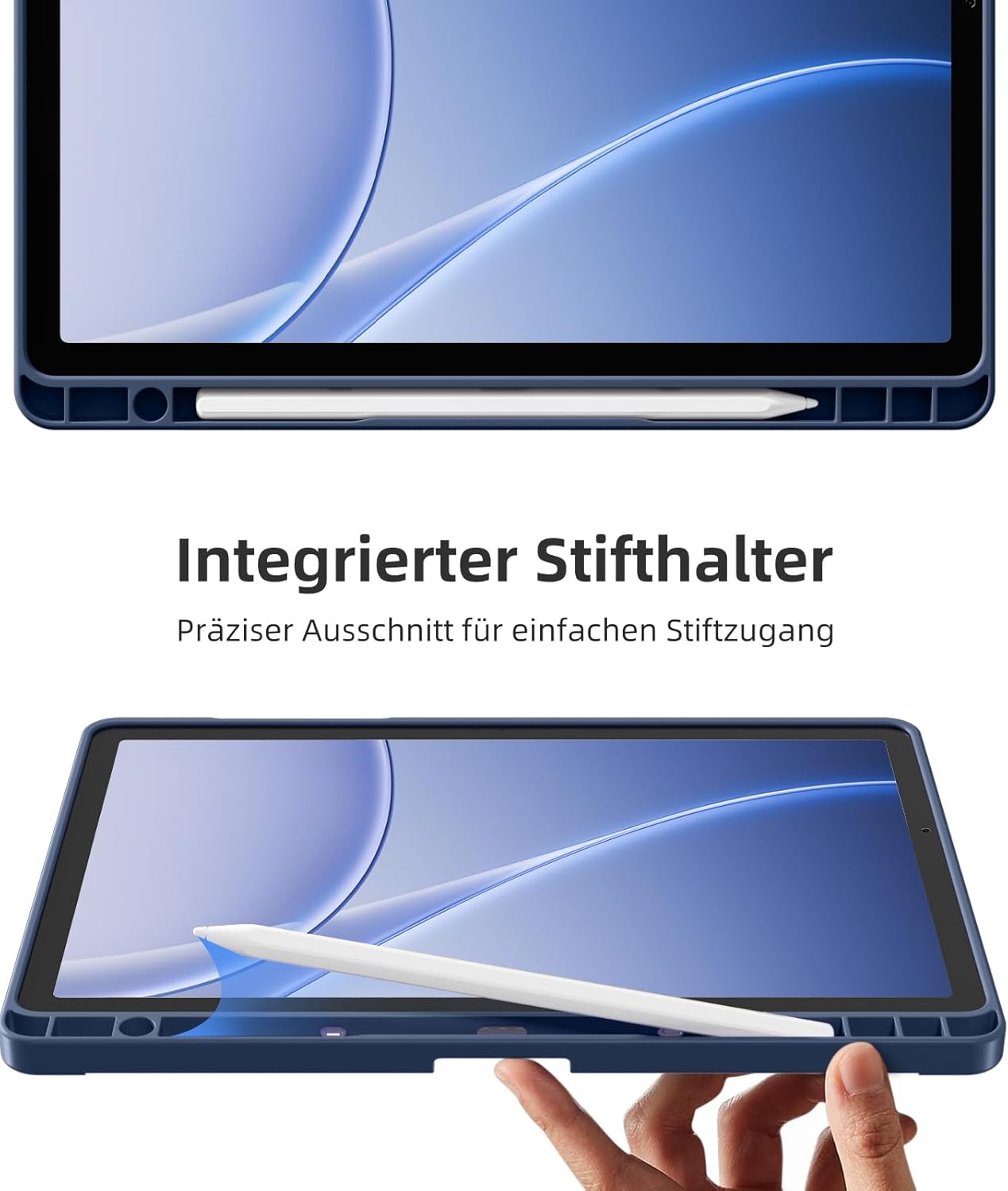 Thumbnail 6 de Vobafe Hülle mit Tastatur für Samsung Galaxy Tab A11+ Plus 11 Zoll (2025) / Tab A9+ Plus (2023) – 7 Farben, beleuchtete Tastatur, Abnehmbare Tastatur