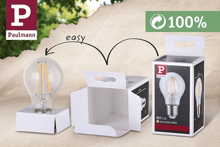 Thumbnail 6 de Paulmann G95 LED Filamento 7W Blanco Cálido Regulable