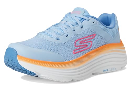 Thumbnail 1 de Skechers MAX Cushioning Endeavour Canova para mujer (Blue Synthetic/Orange Trim)
