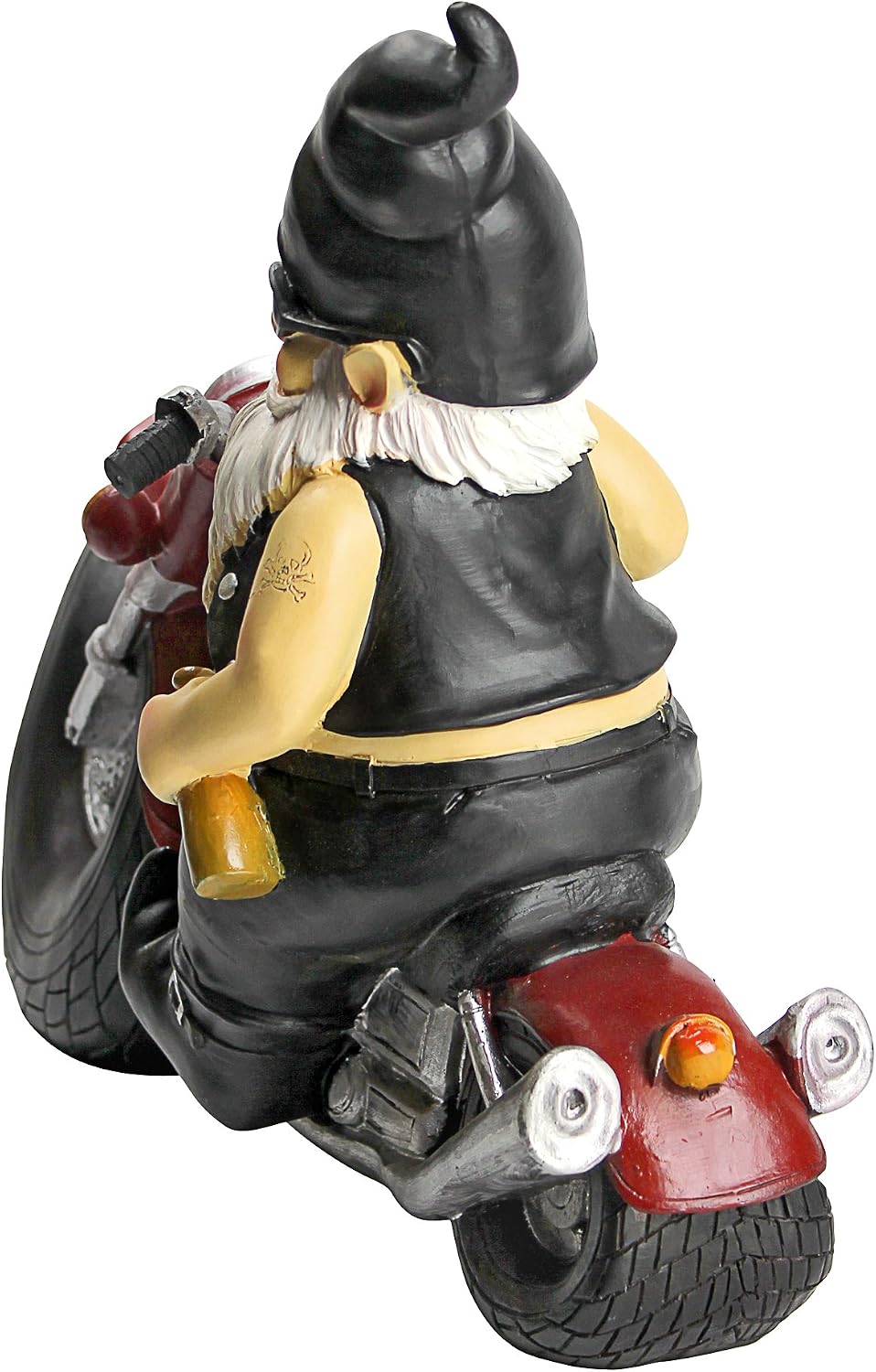 Thumbnail 3 de Design Toscano QM7512103 – malowana figurka ogrodowa krasnala motocyklisty