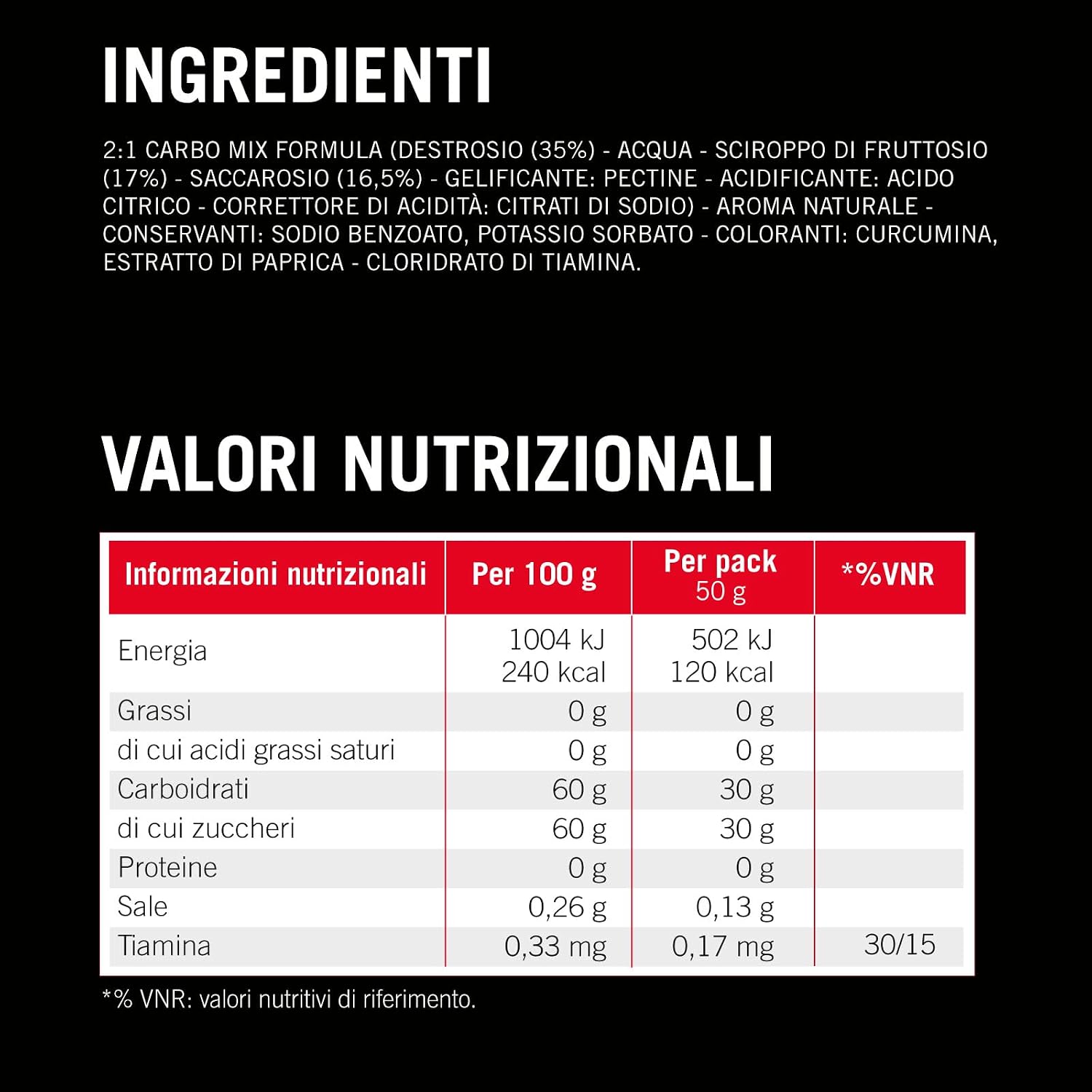 Thumbnail 2 de Enervit Carbo Jelly C2:1PRO gel energetico 30 g 🍫