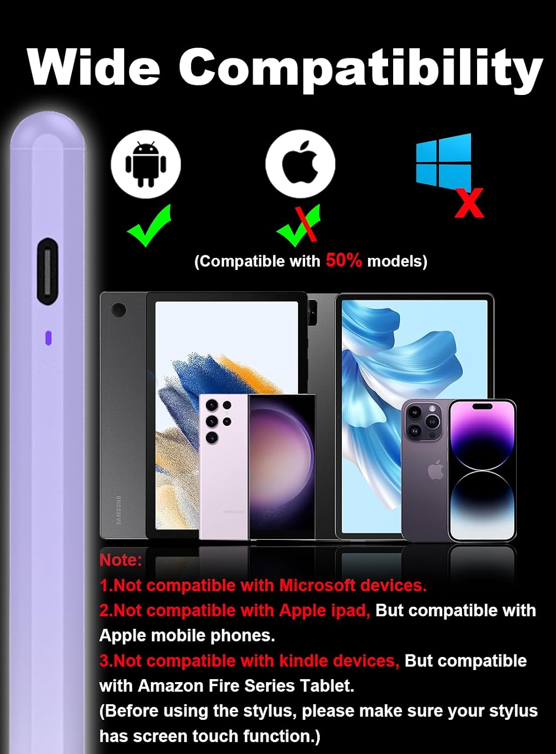 Detalle 2 de Stylus Stift für A9+ Tablet Power-Display