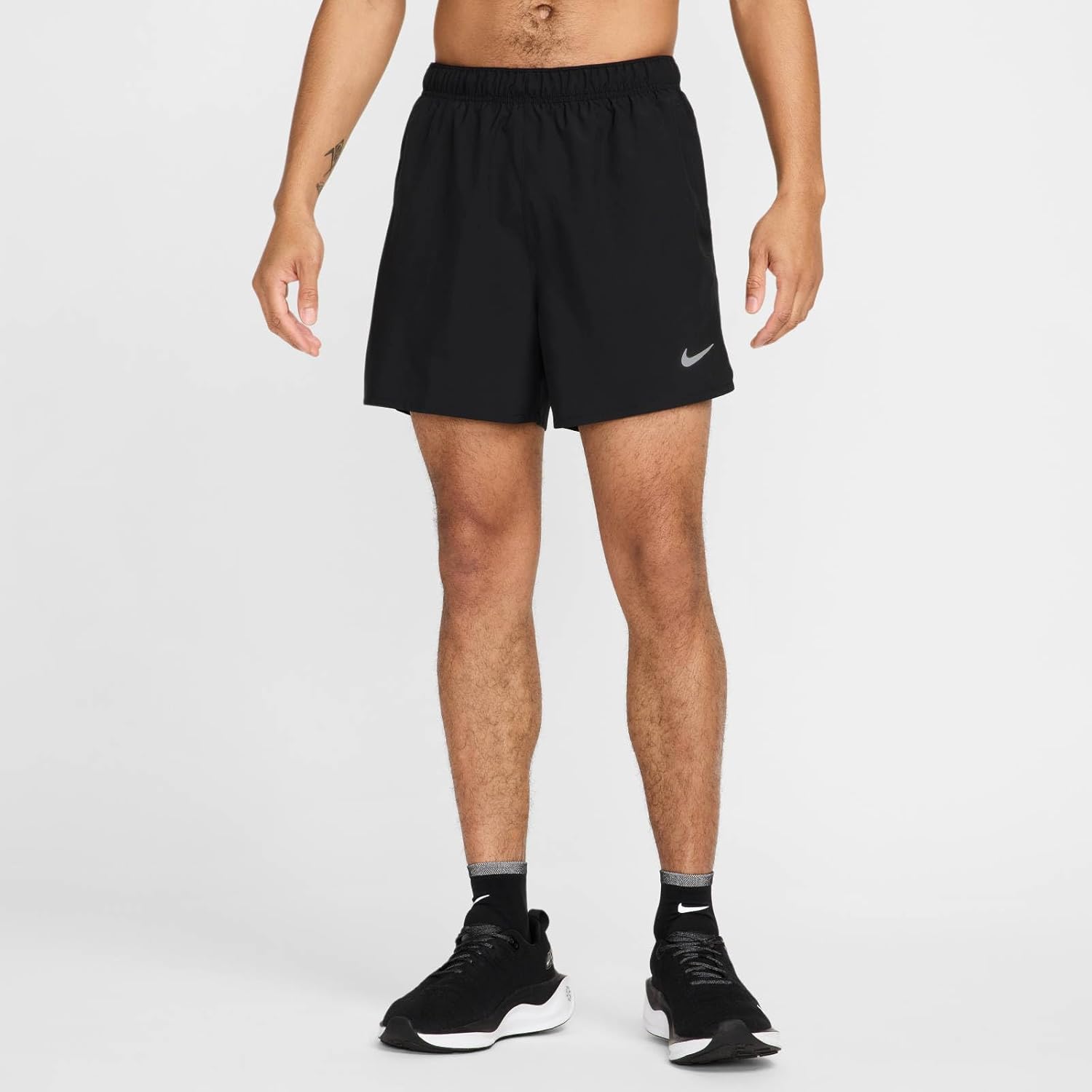 Thumbnail 1 de Nike Challenger HJ3588-010 Short Polyvalent 2 en 1 - Noir réfléchissant (L)