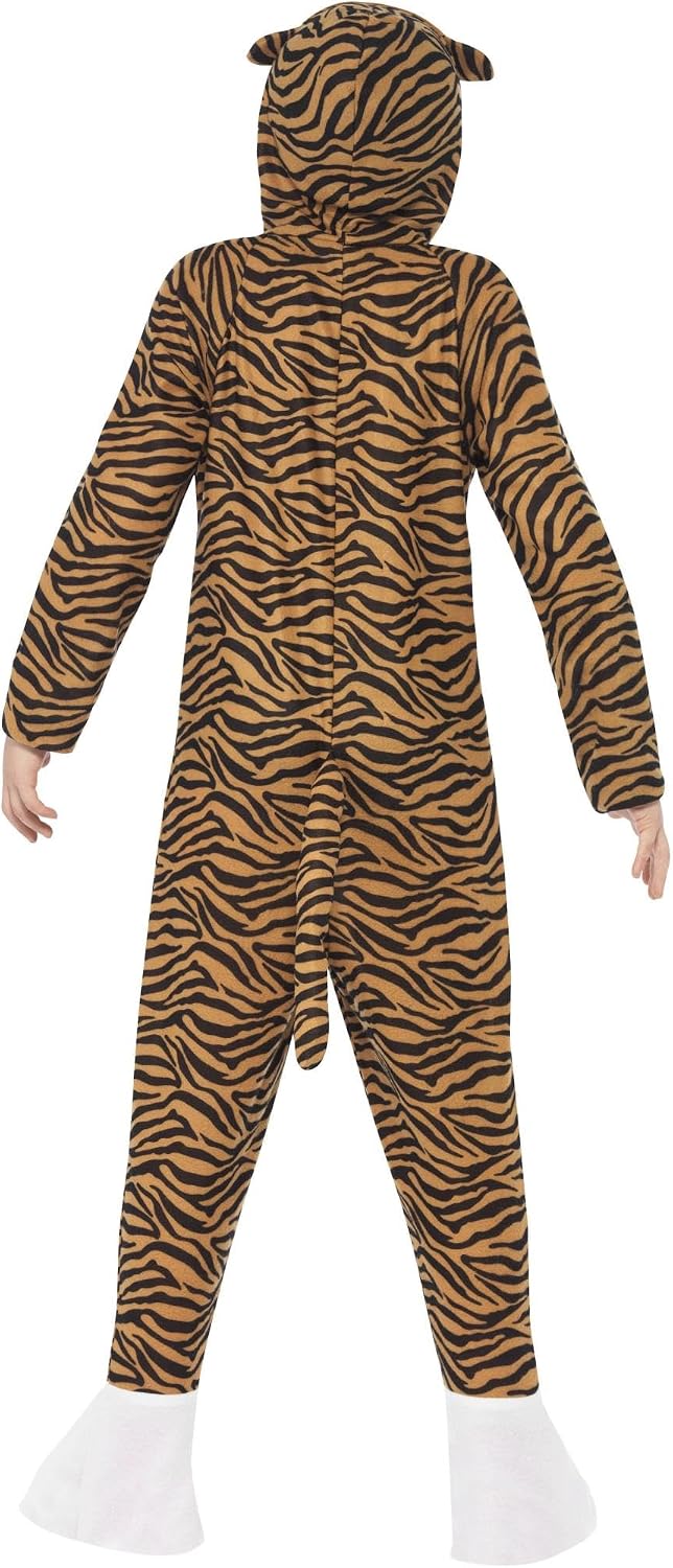Detalle de SMIFFYS Costume da tigre Tuta integrale 4-6 anni 🐯
