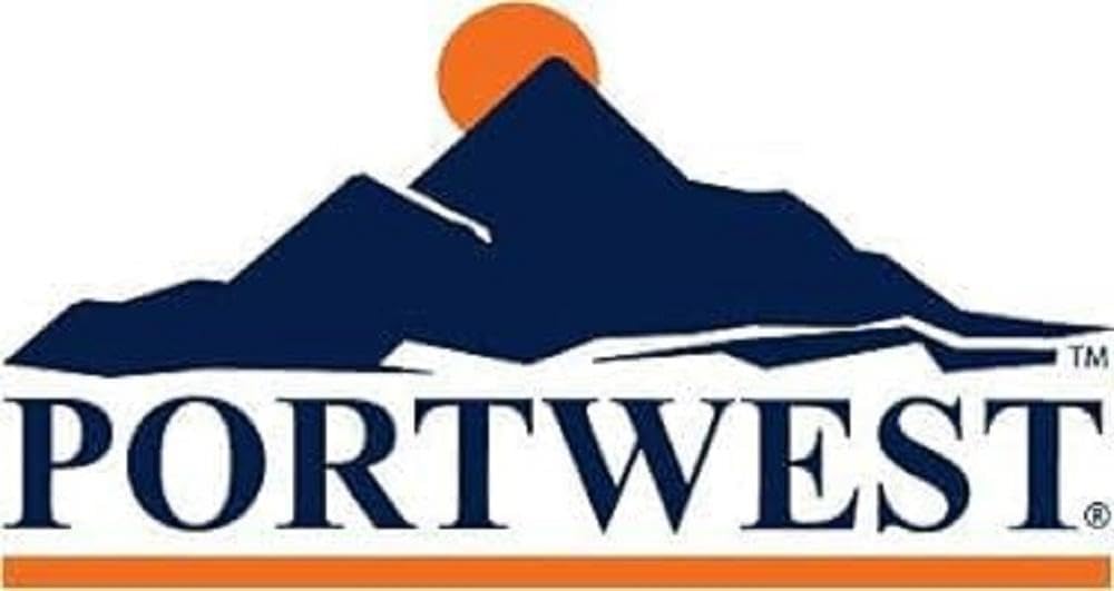 Thumbnail 2 de Portwest Contrast Trousers Navy (XL) – pantaloni da lavoro in cotone con UPF 40+ e ginocchiere separate