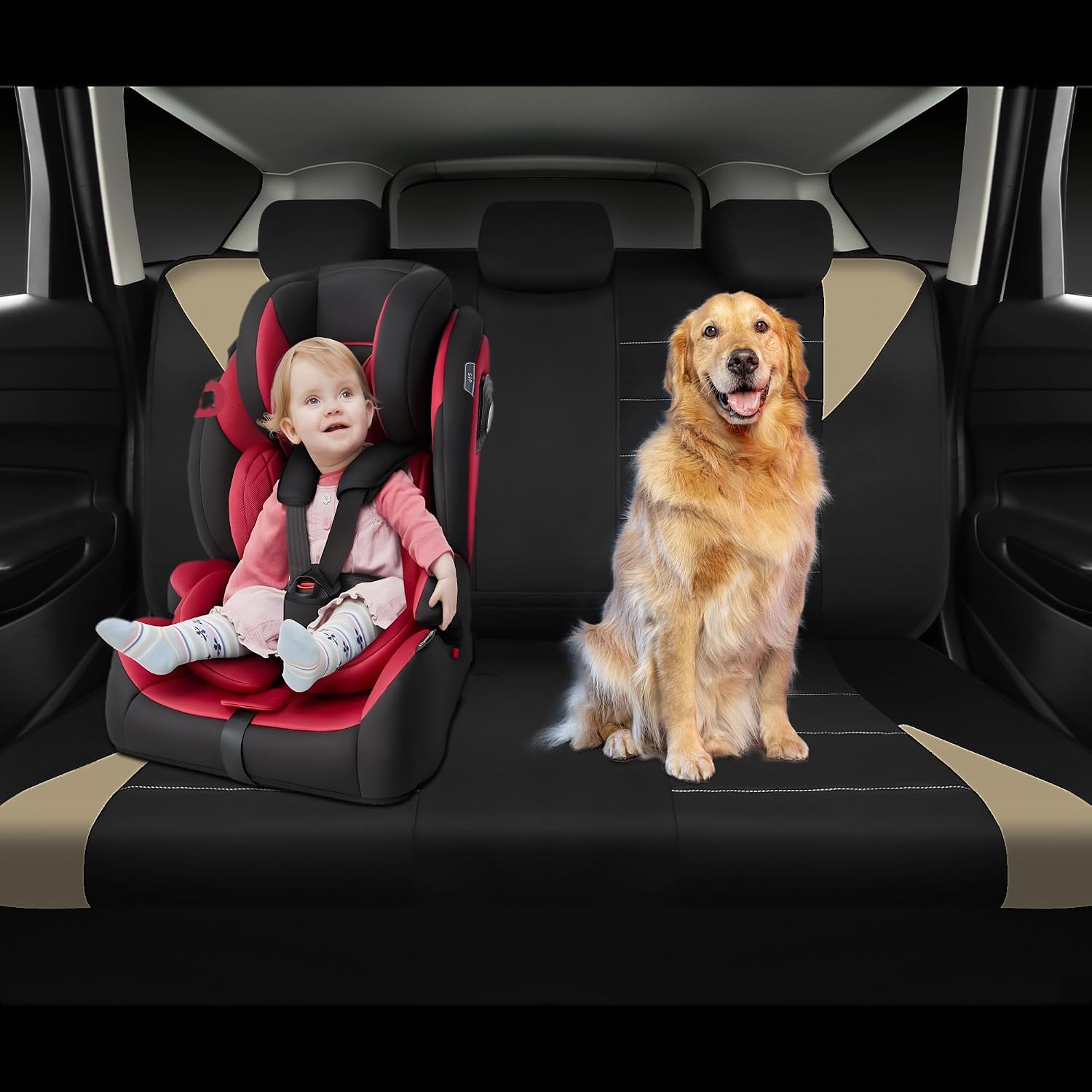 Thumbnail 6 de CAR PASS Waterproof Car Seat Covers 5mm EVA