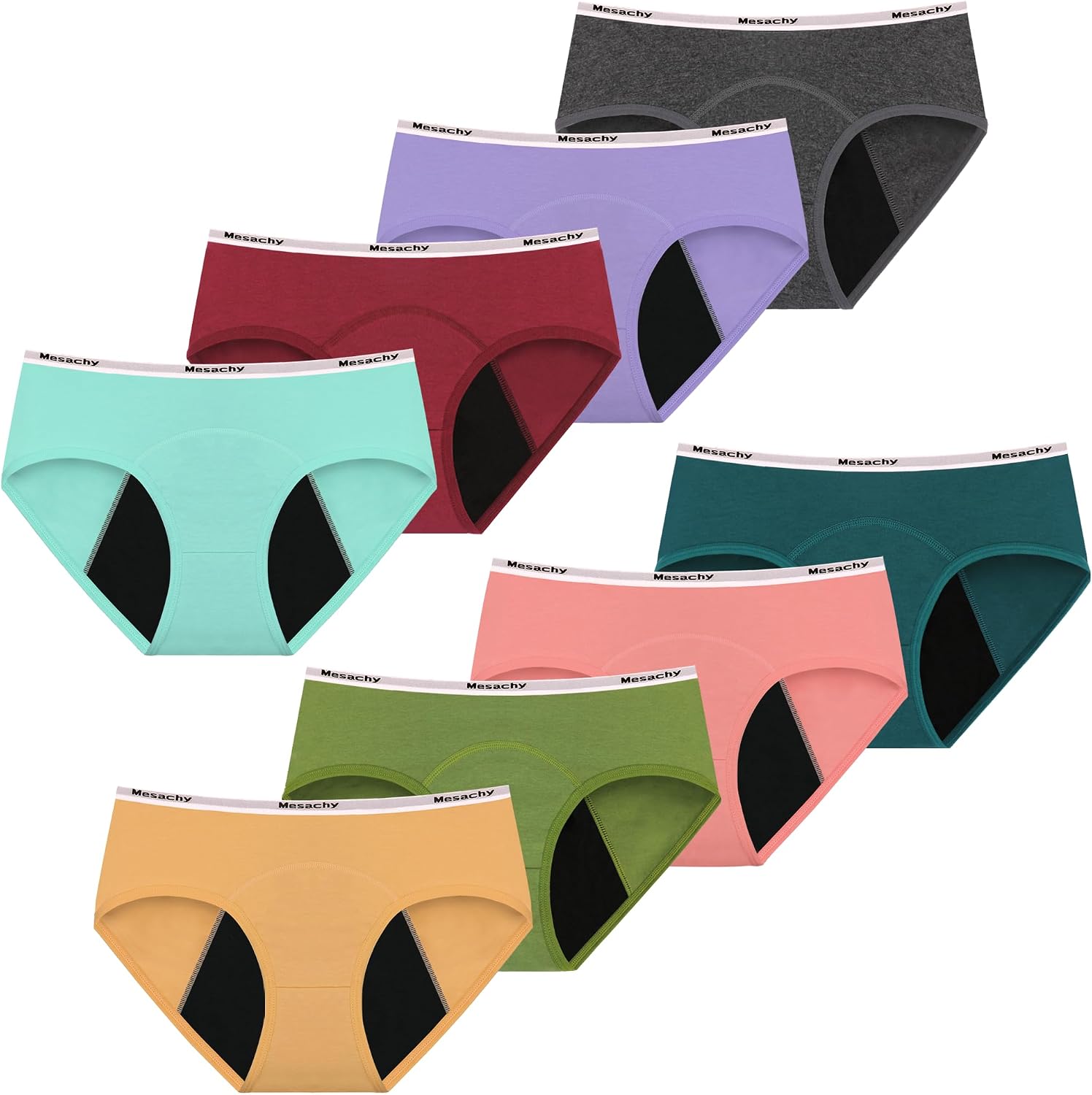 Detalle de Mesachy Teens Period Underwear for Girls