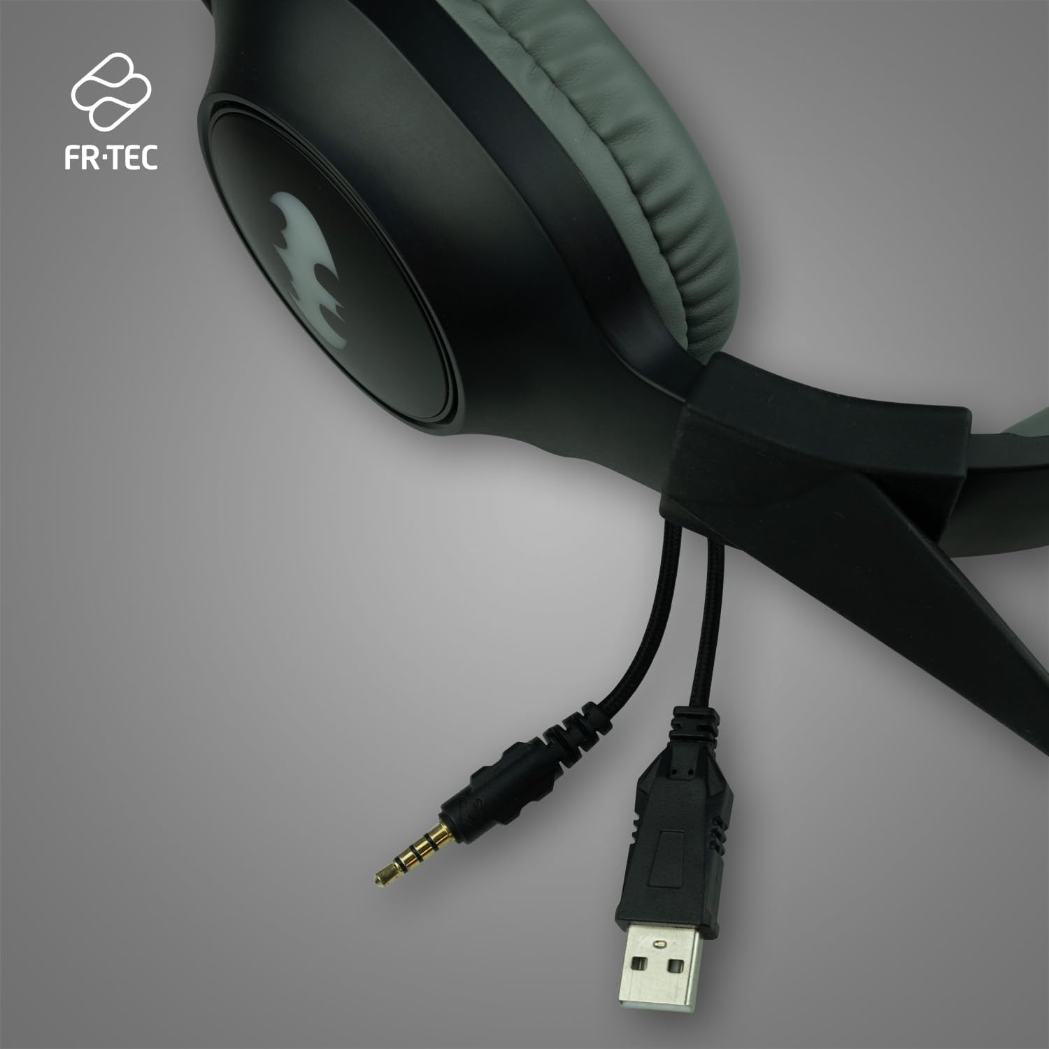 Thumbnail 4 de FRTEC Batman Auriculares Gaming con Luz RGB para PlayStation y PC