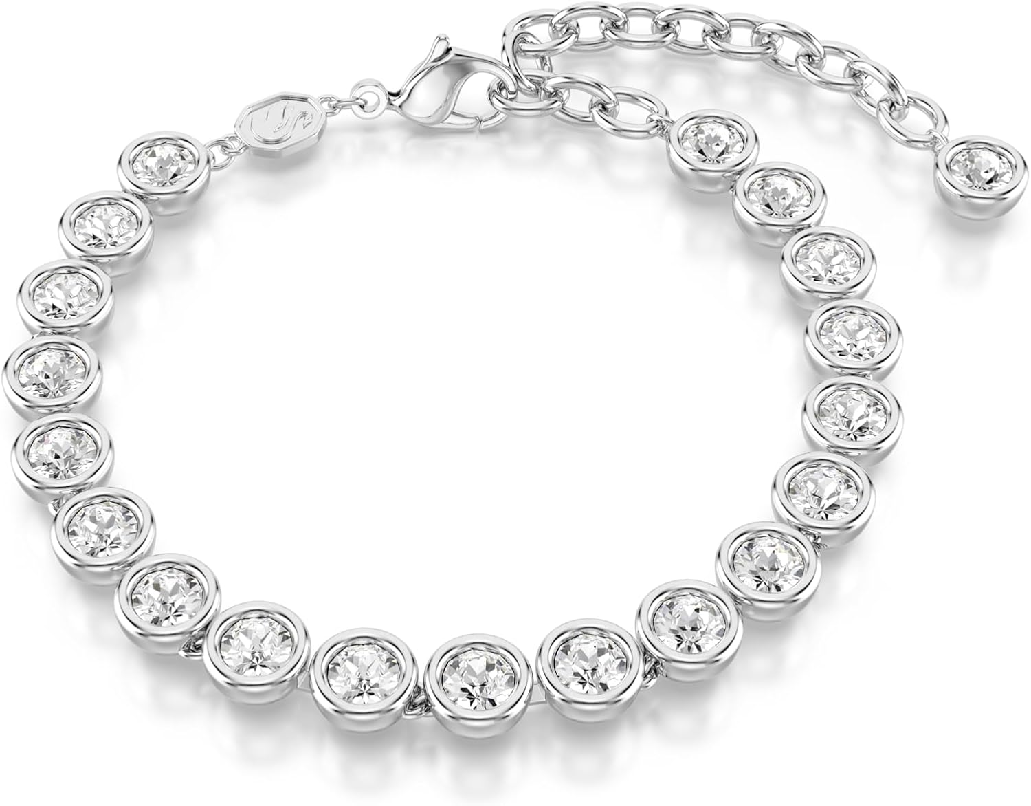 Detalle de Swarovski Imber Tennis Armband Rhodiniertes Damenarmband