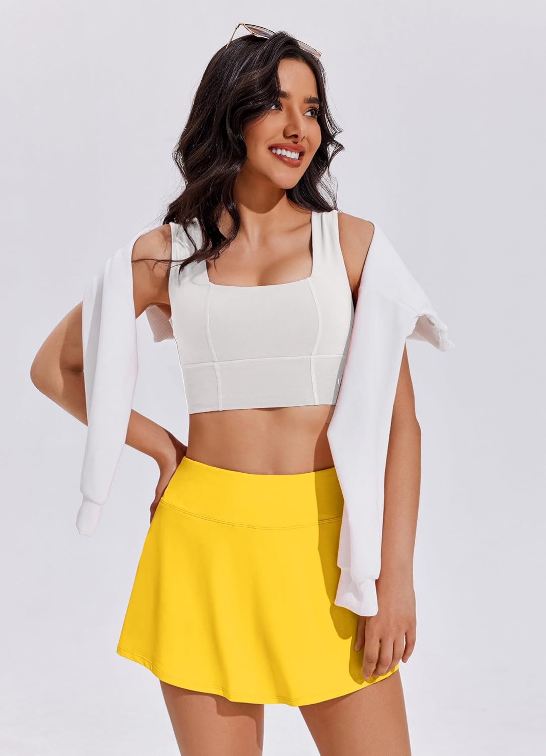 Thumbnail 1 de PINSPARK Pleated Tennis Skorts for Women with Built-In Shorts Pocket