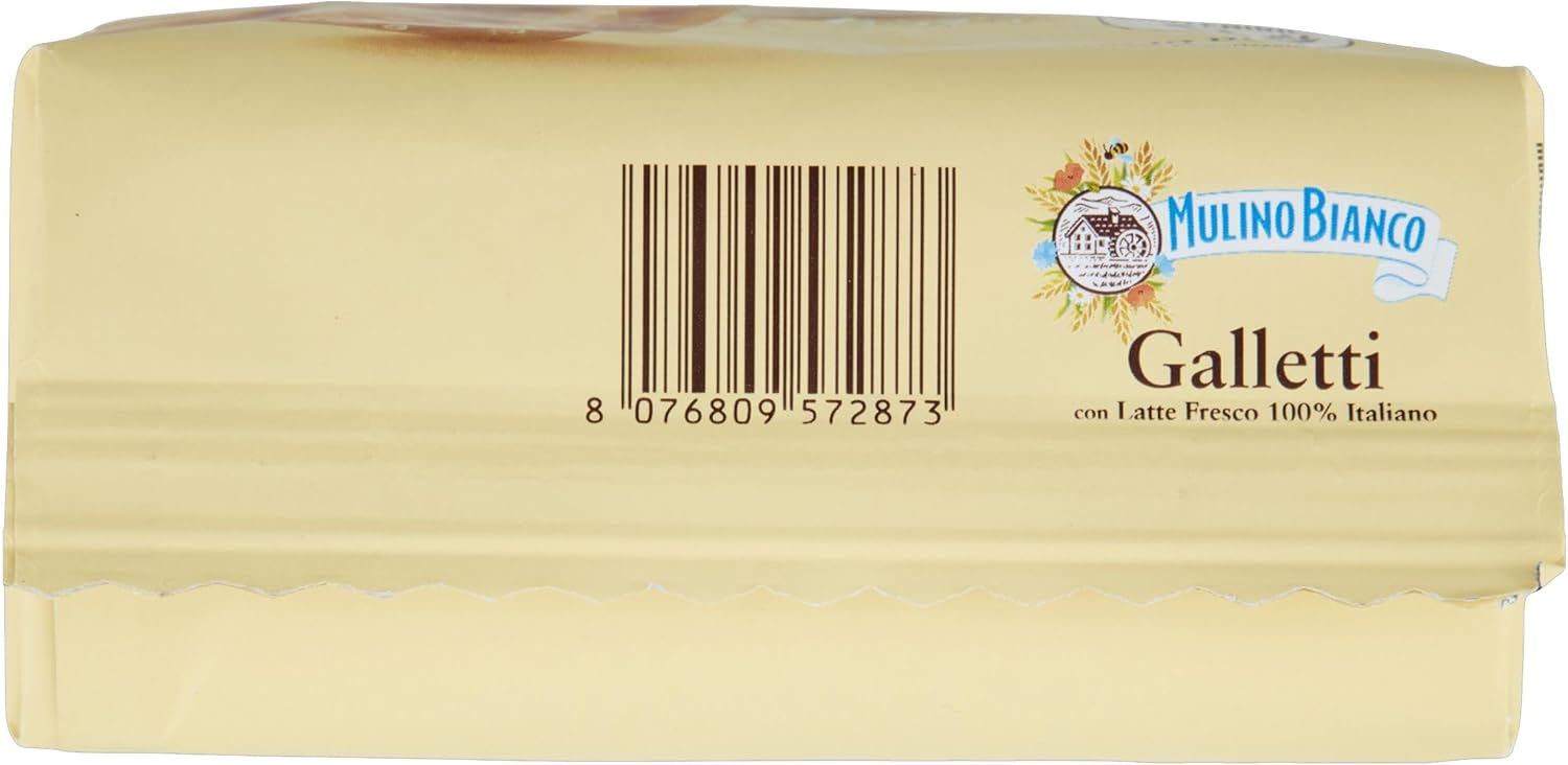 Thumbnail 6 de Mulino Bianco Biscotti Frollini Galletti al Latte Fresco 100% Italiano, 350 g
