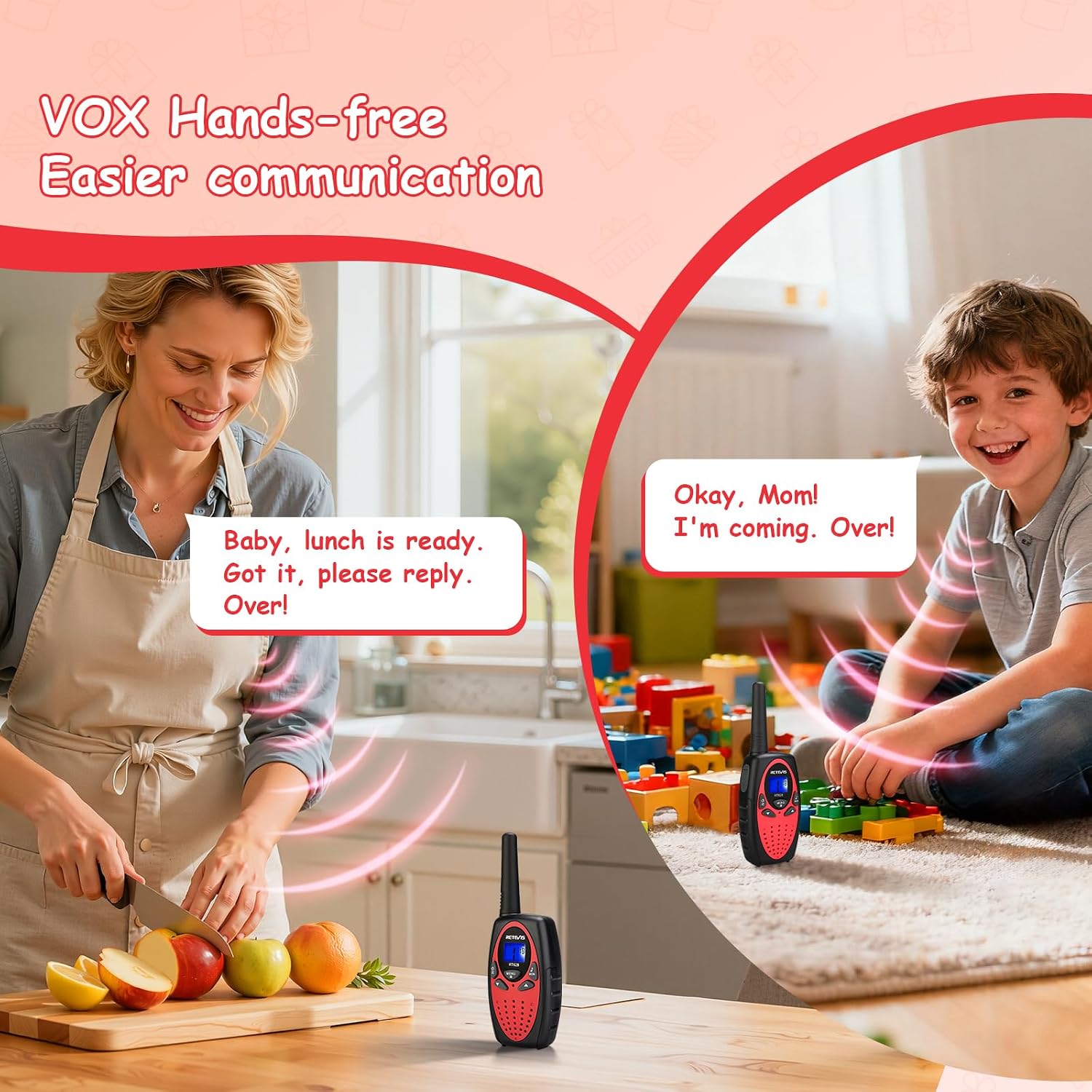 Thumbnail 2 de Retevis RT628 Walkie Talkie Kinder