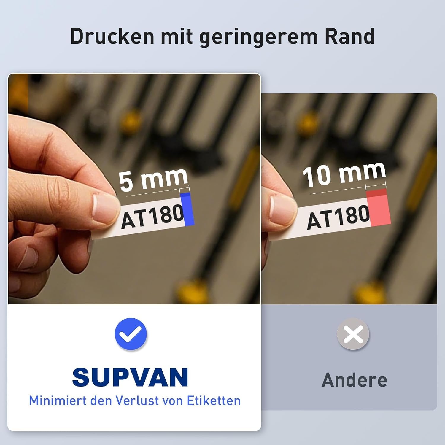 Thumbnail 6 de SUPVAN G15M Thermotransfer Drucker für Etiketten