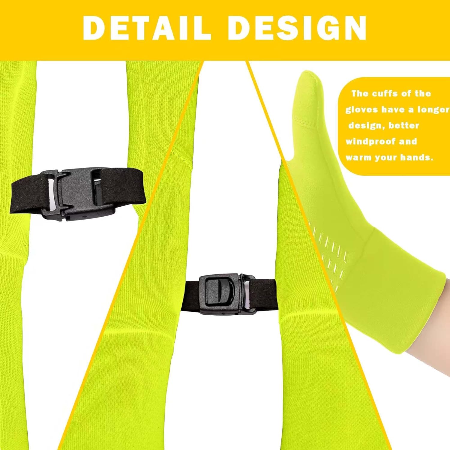 Thumbnail 4 de BLUEVER Gants de Course écran tactile coupe-vent