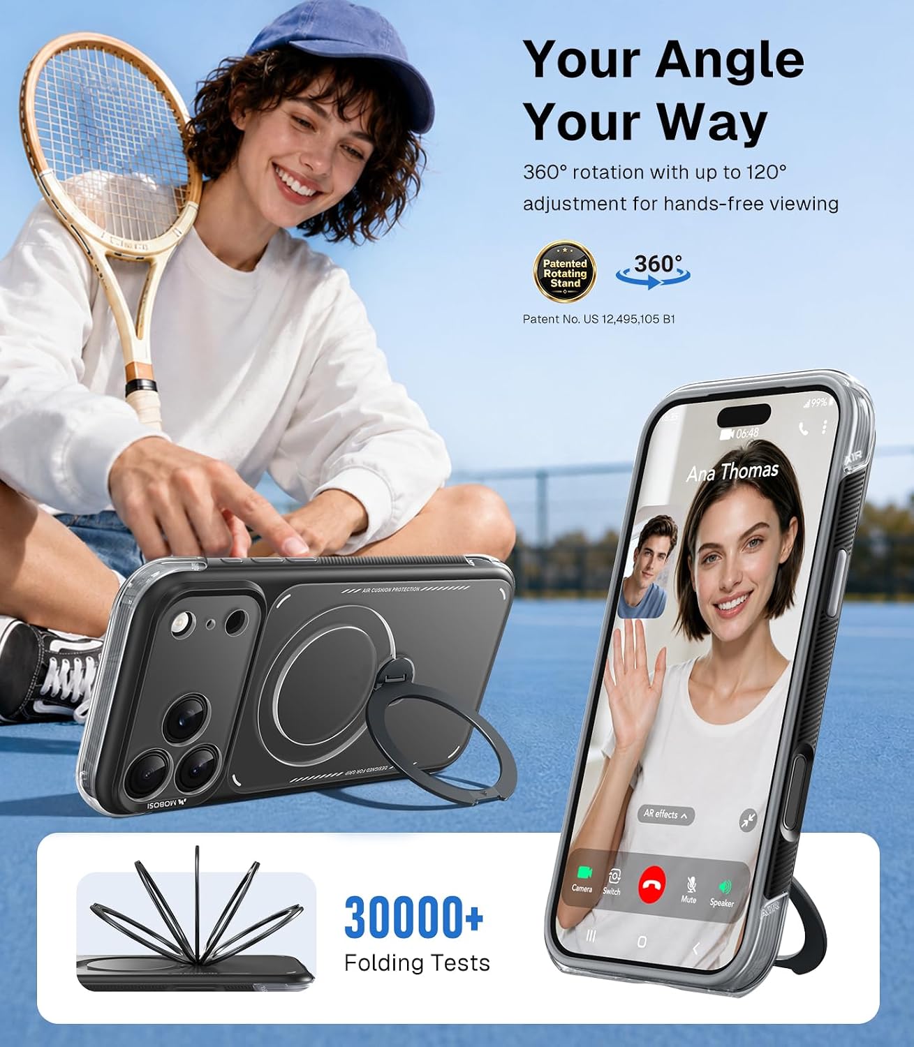 Detalle de AirCradle iPhone Case for iPhone 17 Pro Max