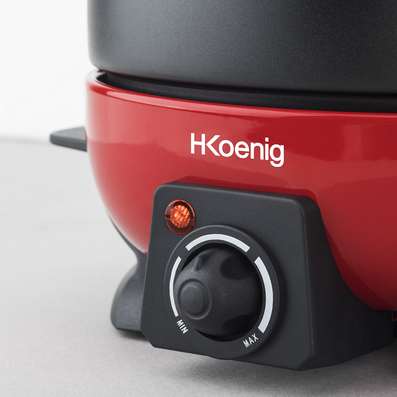 Detalle de HKoenig ALP1800 fondue 2L 800W