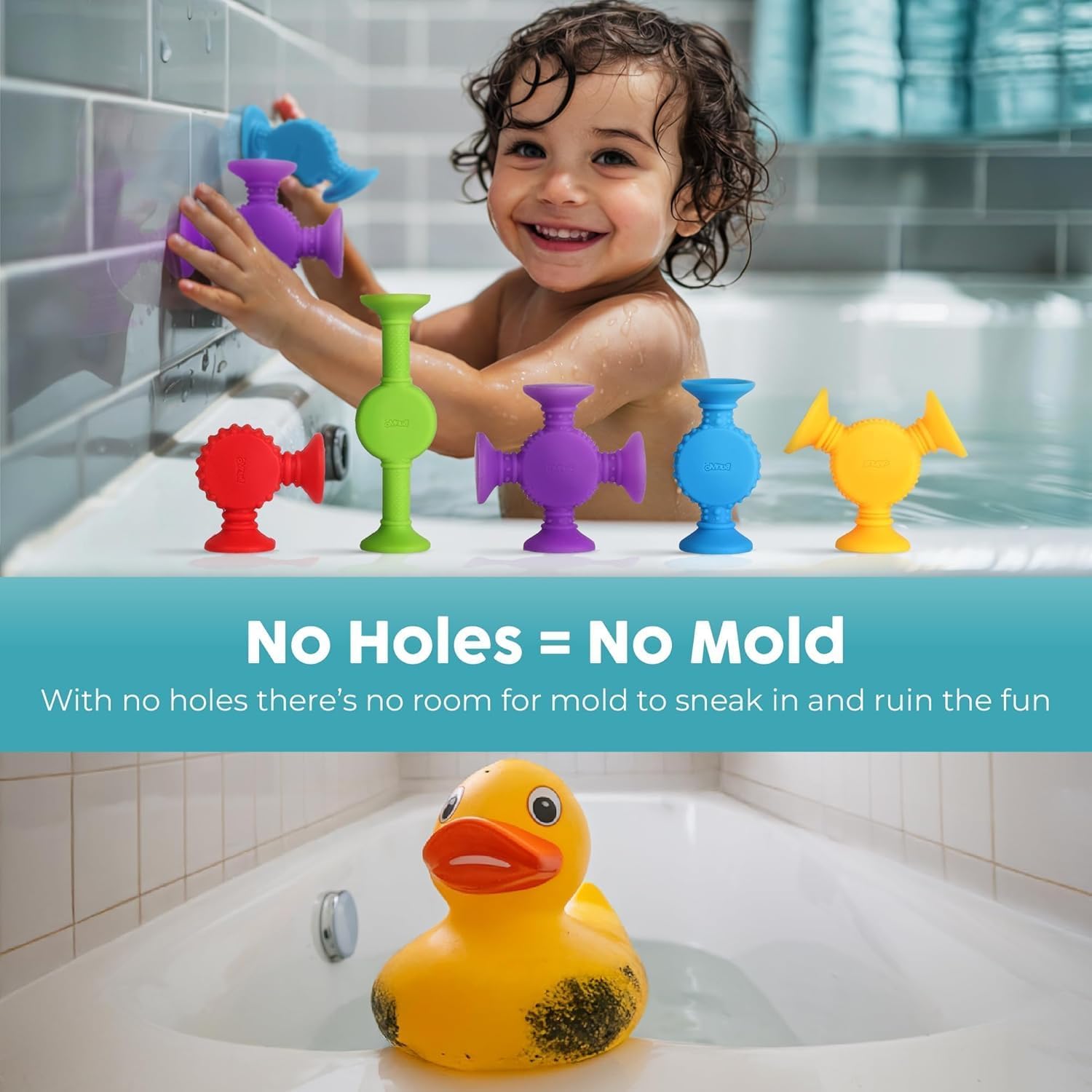 Detalle de BUNMO Bath Toys 10-Pack