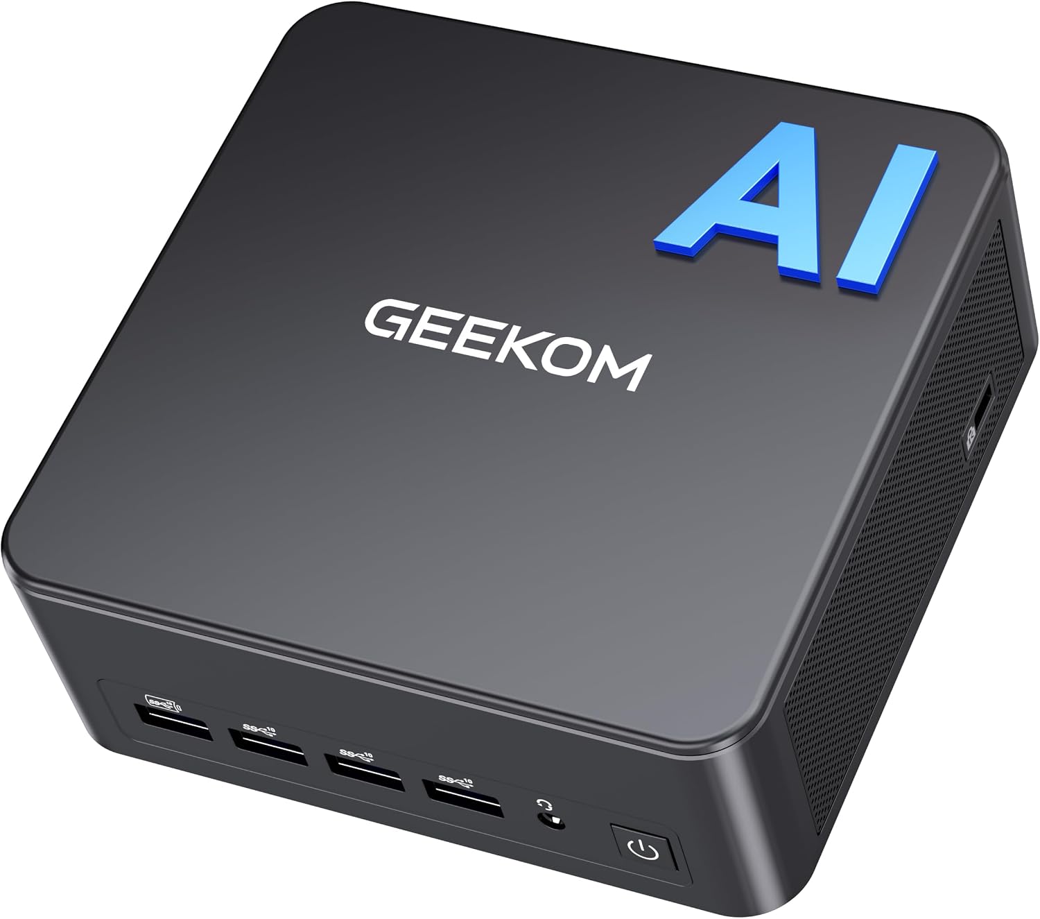 Detalle de GEEKOM 2026 IT13MAX AI Mini PC with Windows 11 Pro, 24GB RAM, 500GB SSD, AI NPU & Arc GPU