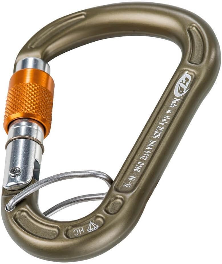 Detalle de Climbing Technology SGL Mousqueton Concept Gris/Vert 2015