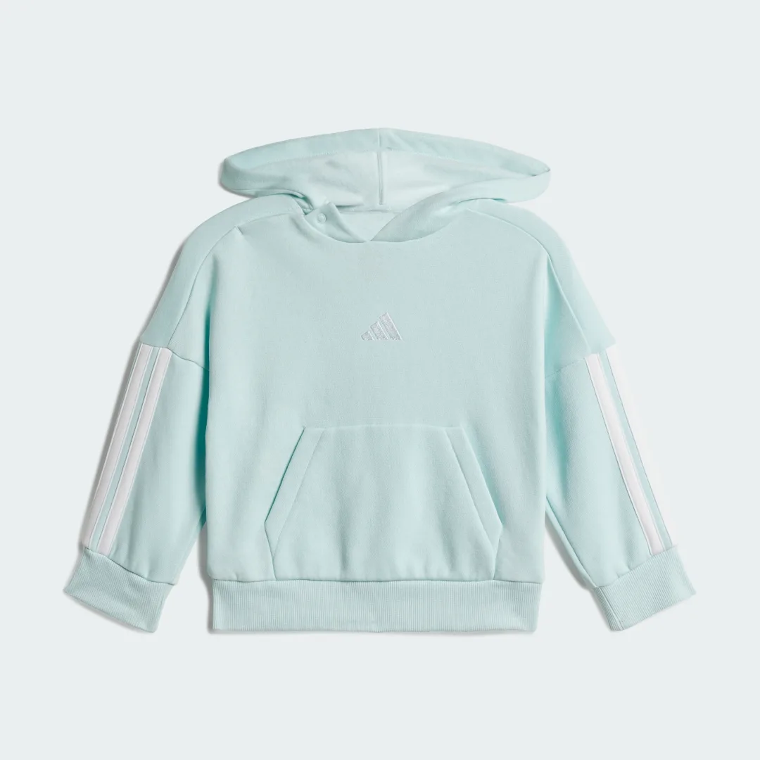 Detalle 2 de Conjunto Essentials (Bebé) de Adidas: comodidad turquesa para los primeros días