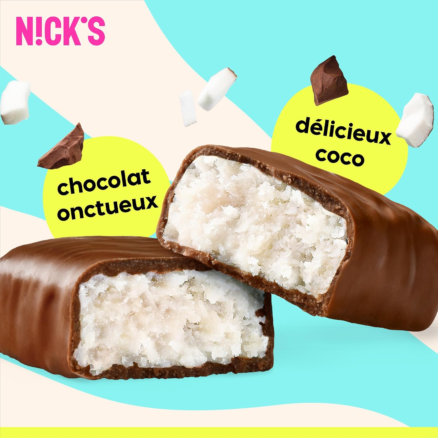 Thumbnail 4 de NICKS Barre Keto Noix de Coco