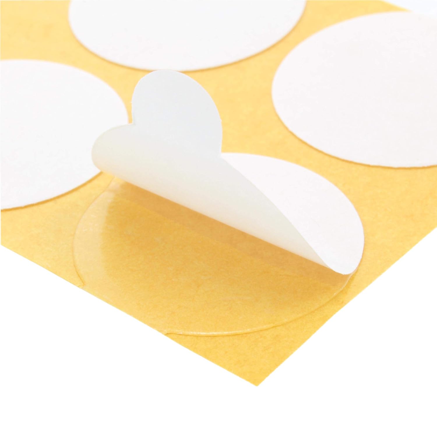 Thumbnail 2 de KLEBESHOP24 Punti biadesivi trasparenti Ø 10 mm – 100 pezzi: adesione forte per carta, plastica, vetro e altro