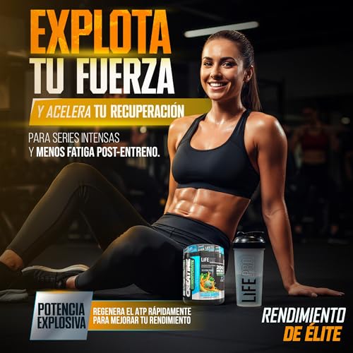 Detalle de Life Pro Creatina Monohidratada 200 Mesh Micronizada – 500 g (Melón)