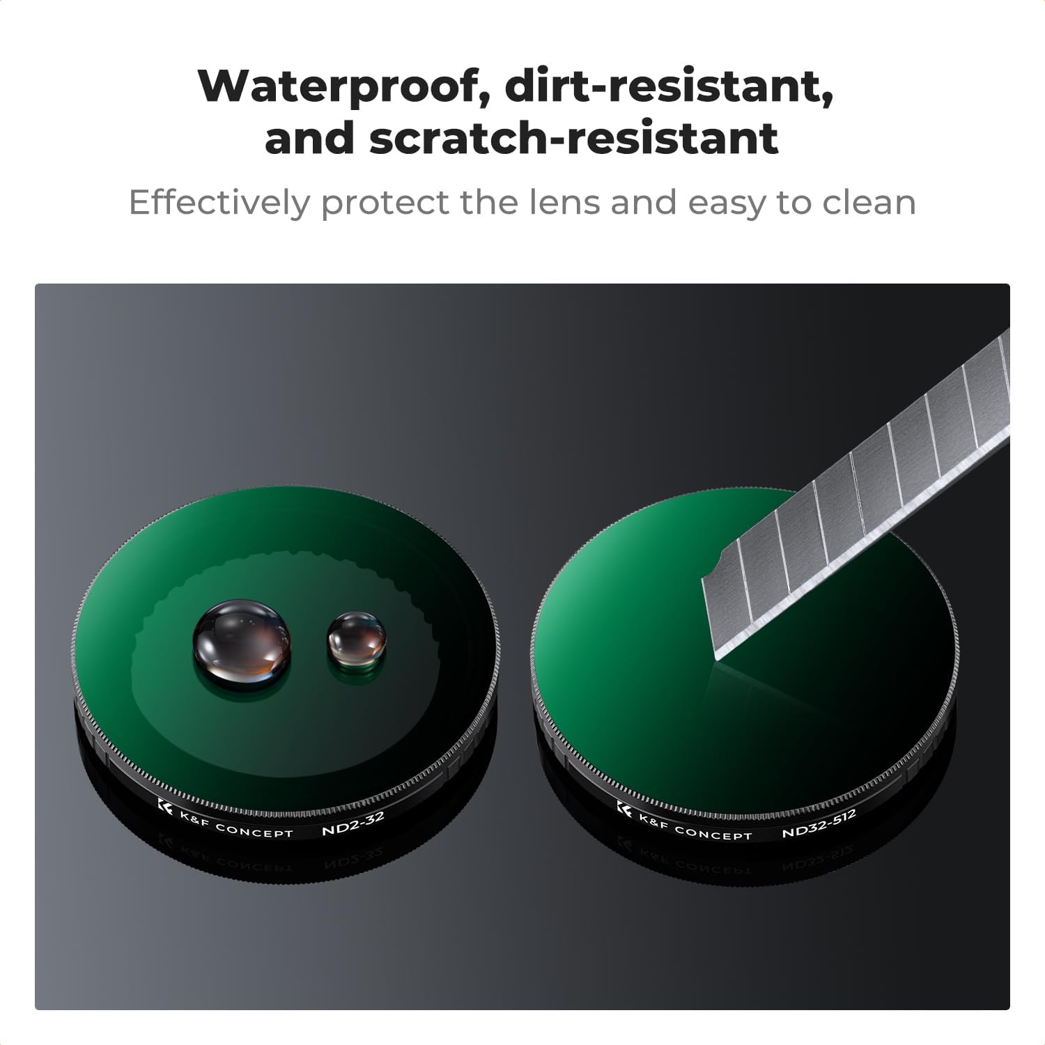 Thumbnail 4 de K&F Concept Variable ND Filter for DJI Osmo Action 3/4/5 Pro (ND2-32 & ND32-512)
