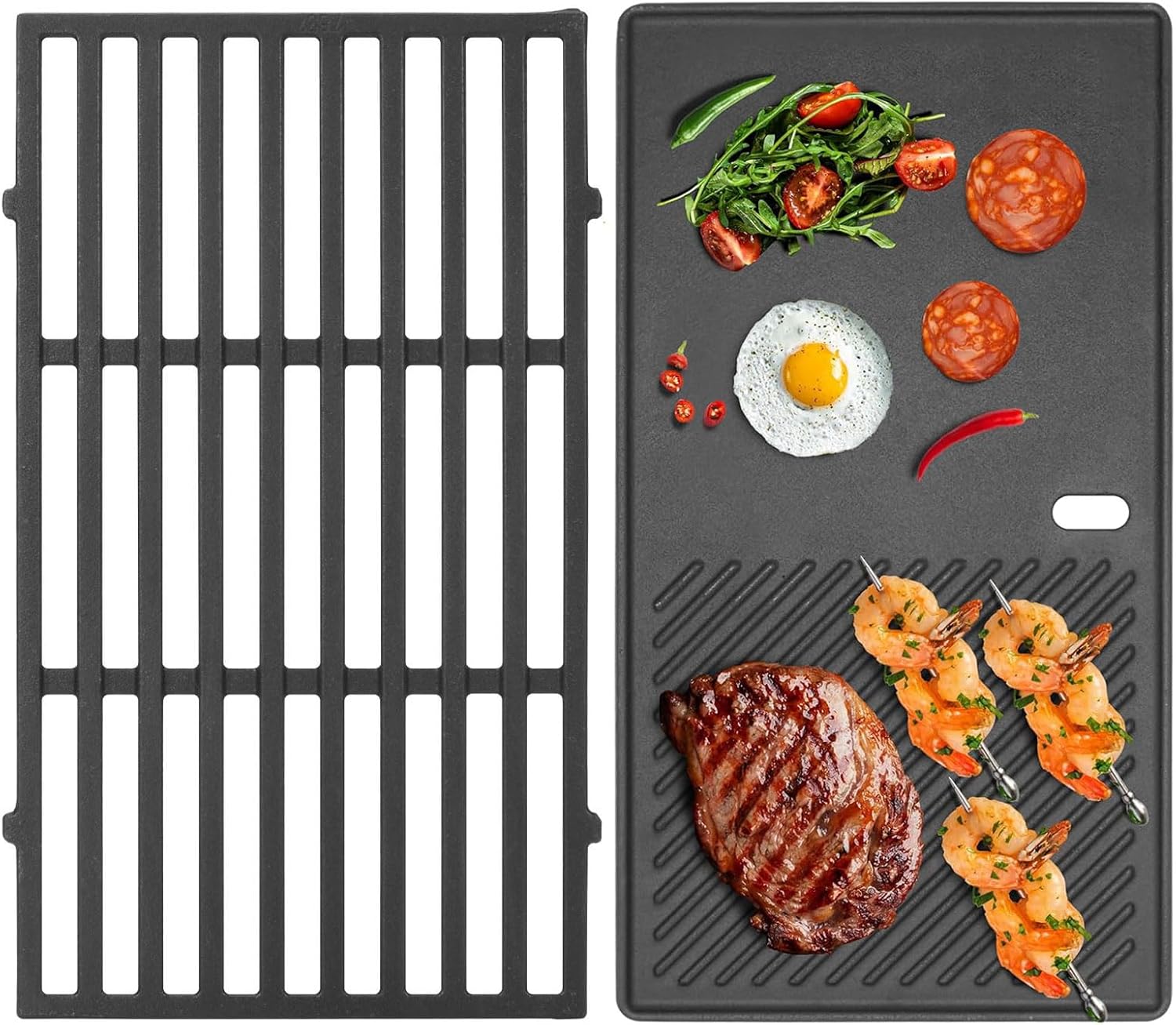 Thumbnail 6 de WELL GRILL 7635 Flavorizer Bar 38,9 cm (lot de 3) pour Weber Spirit I & II 200 Series