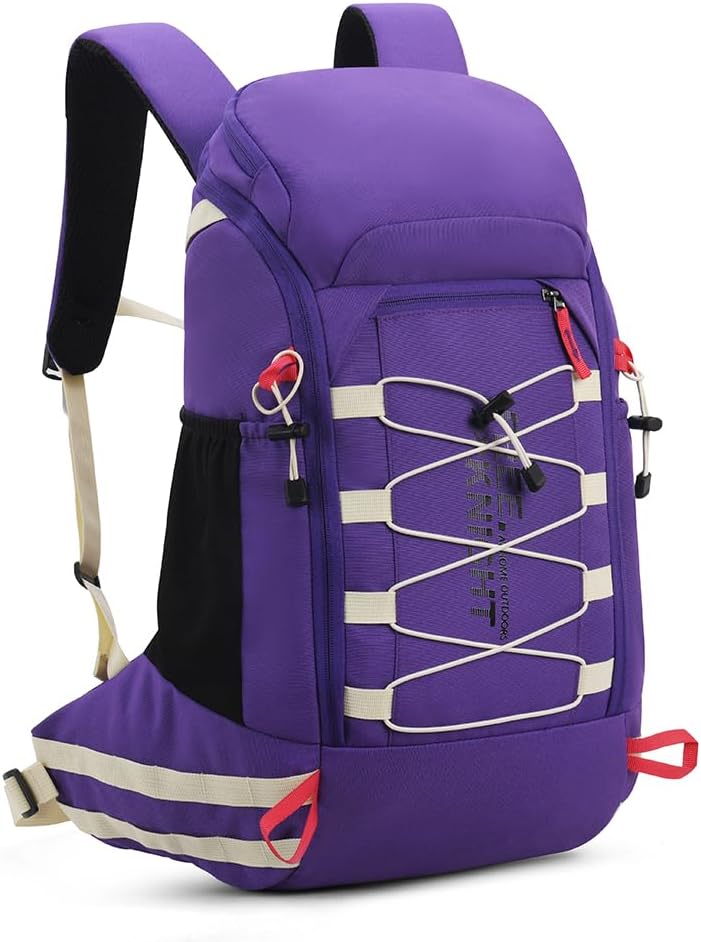 Detalle de Bseash 40L Lightweight Waterproof Hiking Backpack with Rain Cover