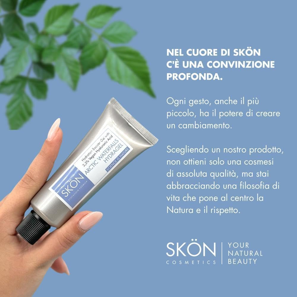 Thumbnail 6 de Skön Arctic Waterfalls Siero Viso all’Acido Ialuronico 2,5% con Niacinamide – 30 ml