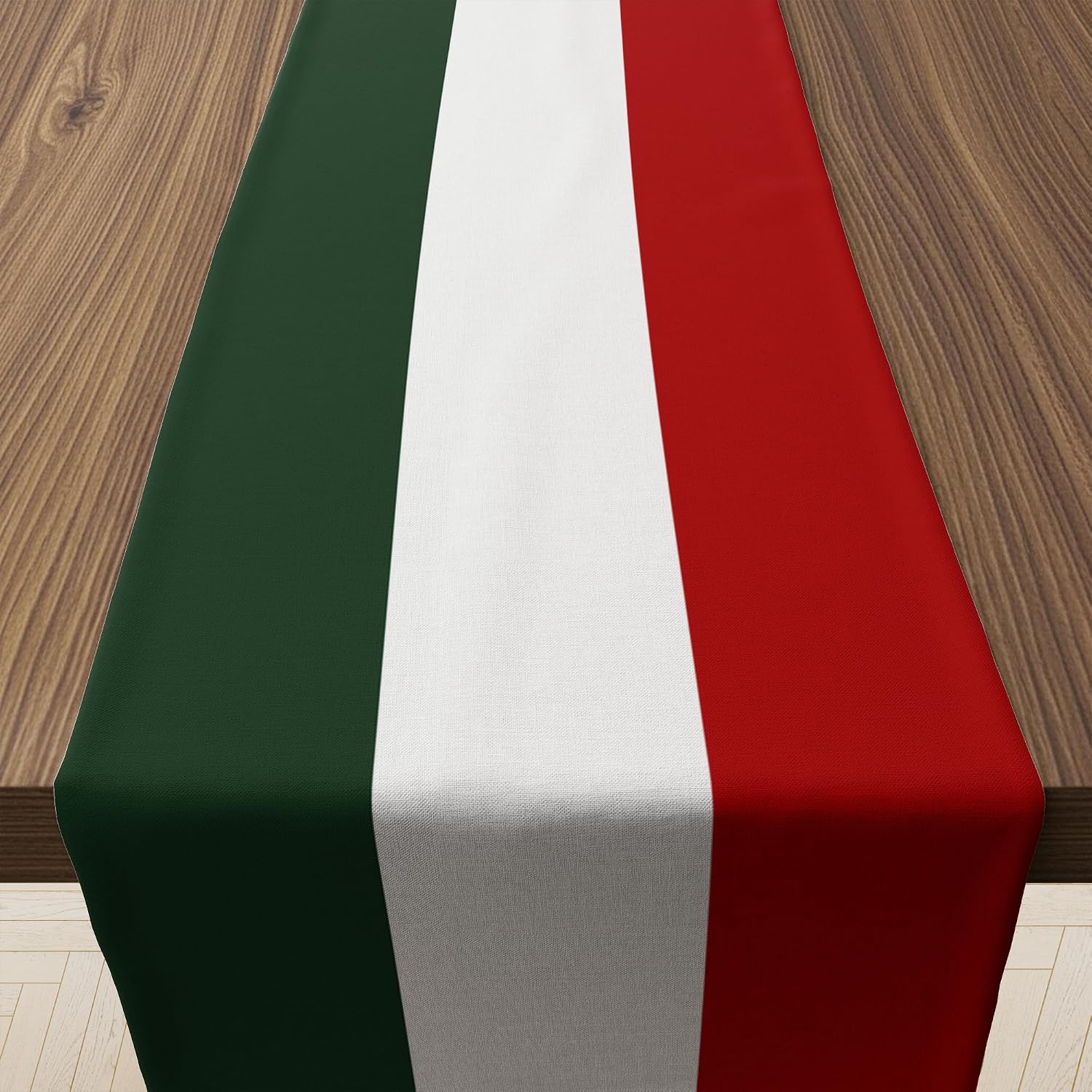 Detalle de Italian Flag Table Runner, Polyester