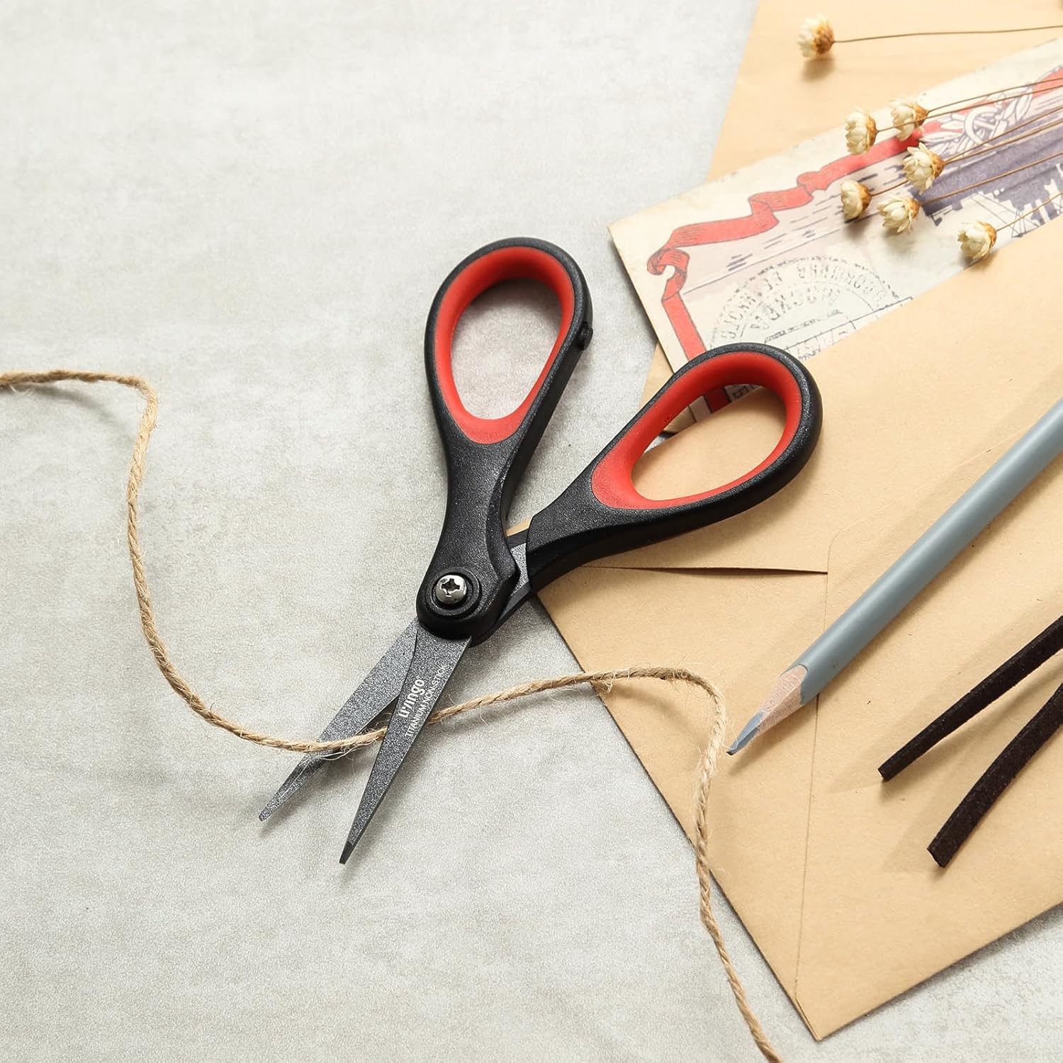 Thumbnail 3 de Set forbici in titanio LIVINGO – 3 misure con lame affilate e rivestimento antiderapante