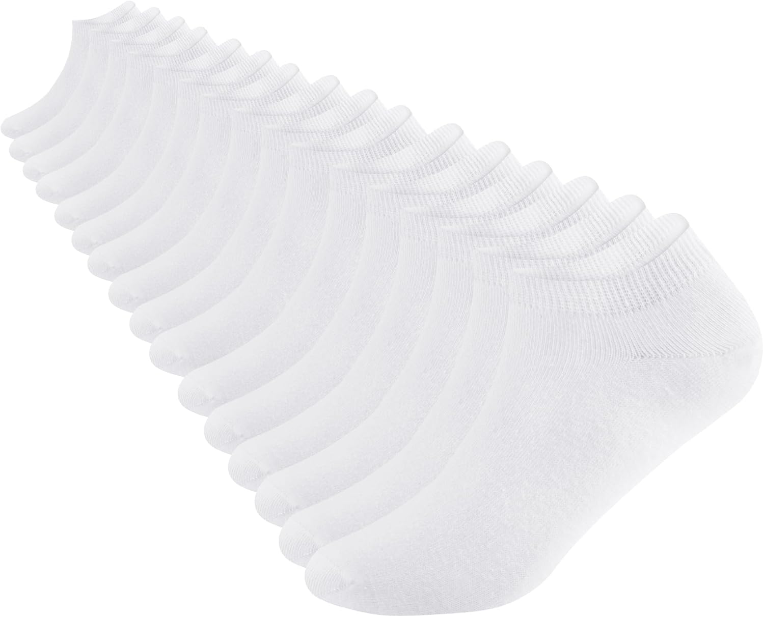 Thumbnail 6 de DarkCom 8 Pairs Ankle Socks (Women & Men) – Cotton Trainer Socks, EU 36–41
