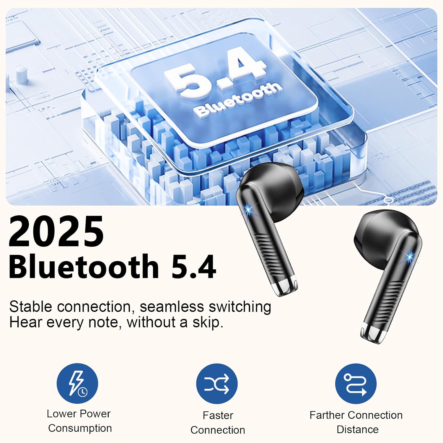 Thumbnail 1 de Drsaec J55 Bluetooth 56 Std Kopfhörer