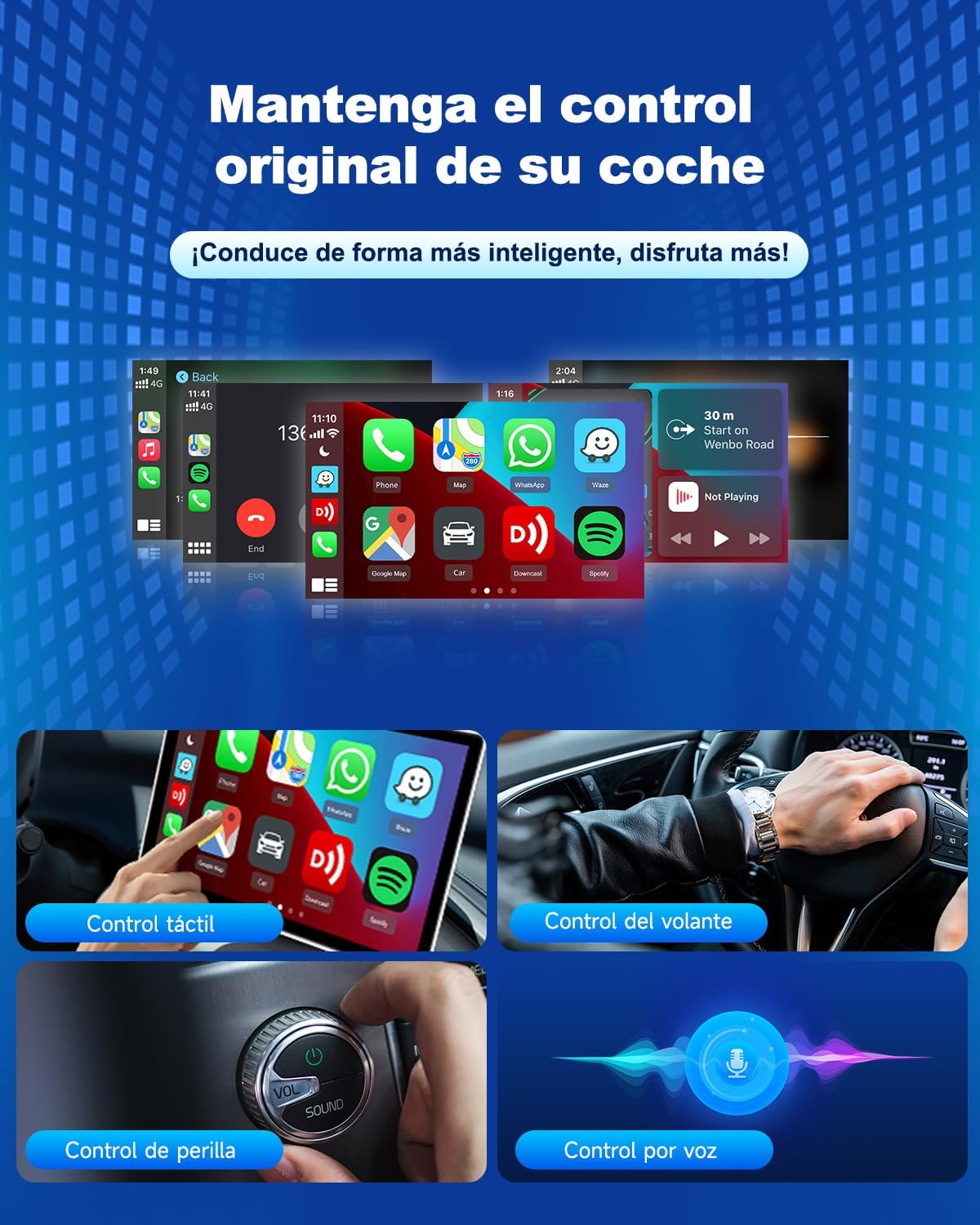 Detalle 2 de Carlinkit Mini Ultra 3 Adaptador inalámbrico 1 año