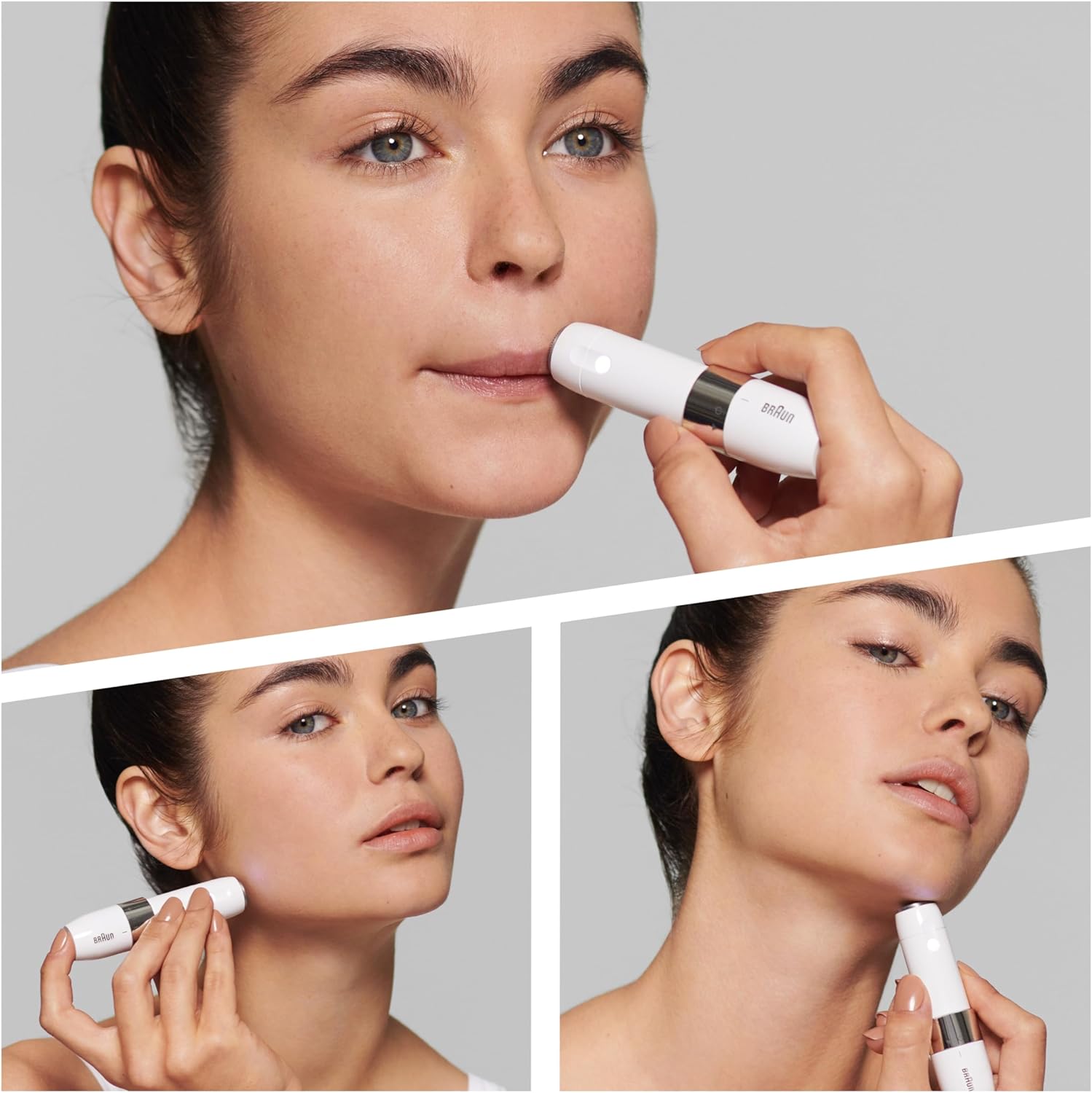 Thumbnail 1 de Braun Face epilatore elettrico donna FS1000 bianco con rifinitore di precisione
