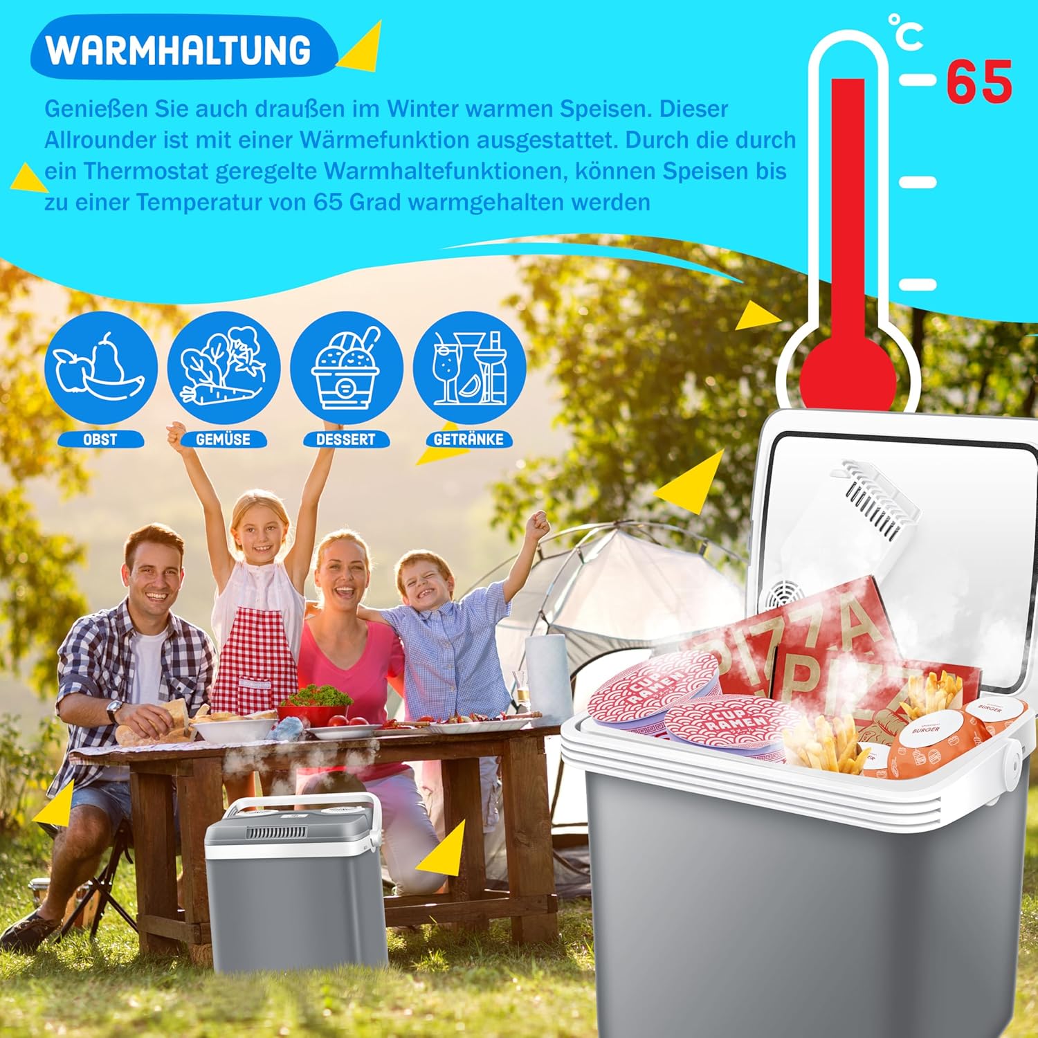 Thumbnail 5 de KESSER Kühlbox Thermobox 32Liter