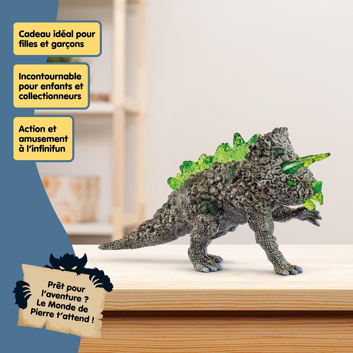 Thumbnail 6 de Schleich ELDRADOR Tricératops de Pierre 7 x 17 x 10 cm