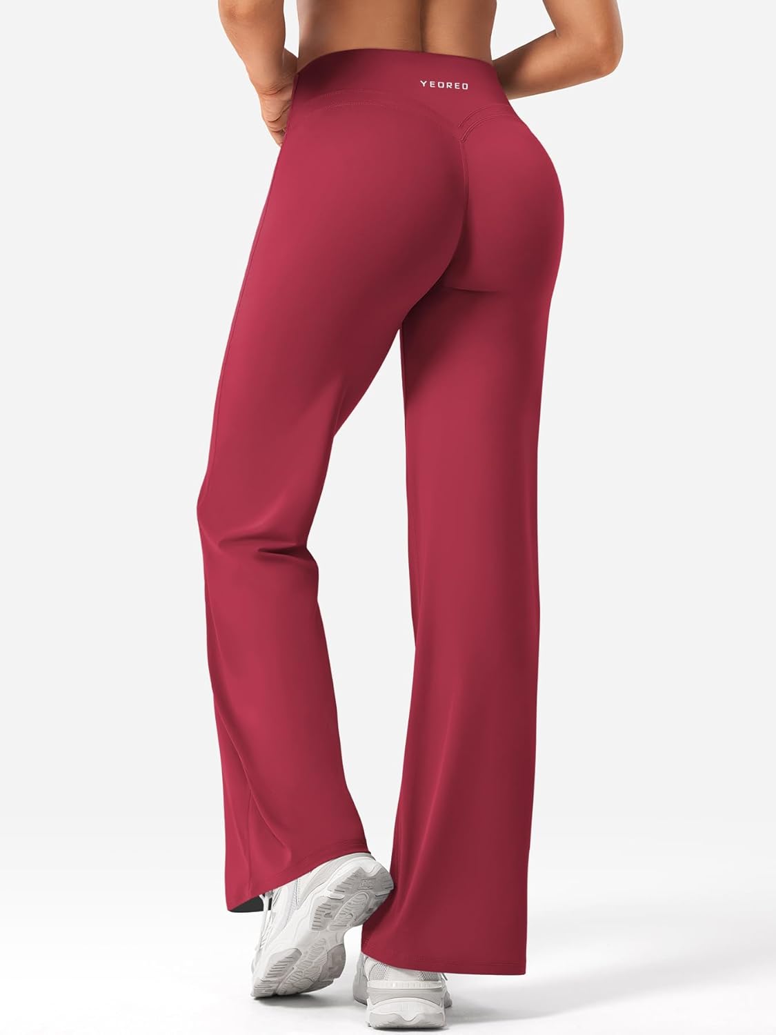 Thumbnail 3 de YEOREO Straight Leggings Damen Invisible Scrunch – Hohe Taille, nahtlos, elastisch und blickdicht