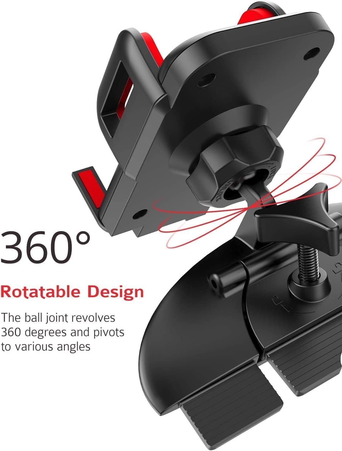 Thumbnail 4 de CD Slot Phone Holder Mount 360° for iPhone