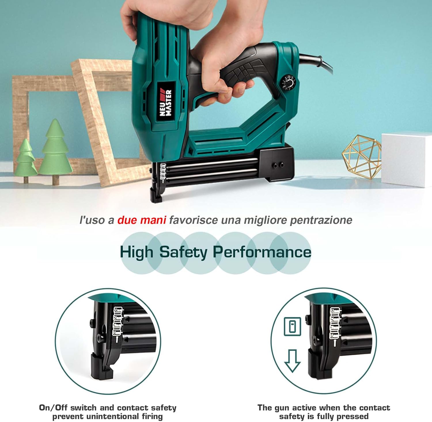 Detalle 2 de NEU MASTER Graffettatrice elettrica 2 in 1