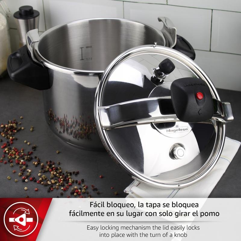 Detalle de Magefesa olla a presión 6 litros